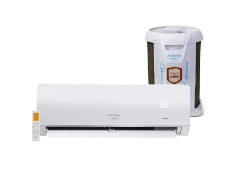 Ar Condicionado (Cond+Evap) Inverter 18.000 BTUs  Hi Wall Frio C/Wi-Fi R32 - Midea