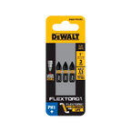 Ponta Phillips #1 Flextorq 1 3 Peças -  Dewalt