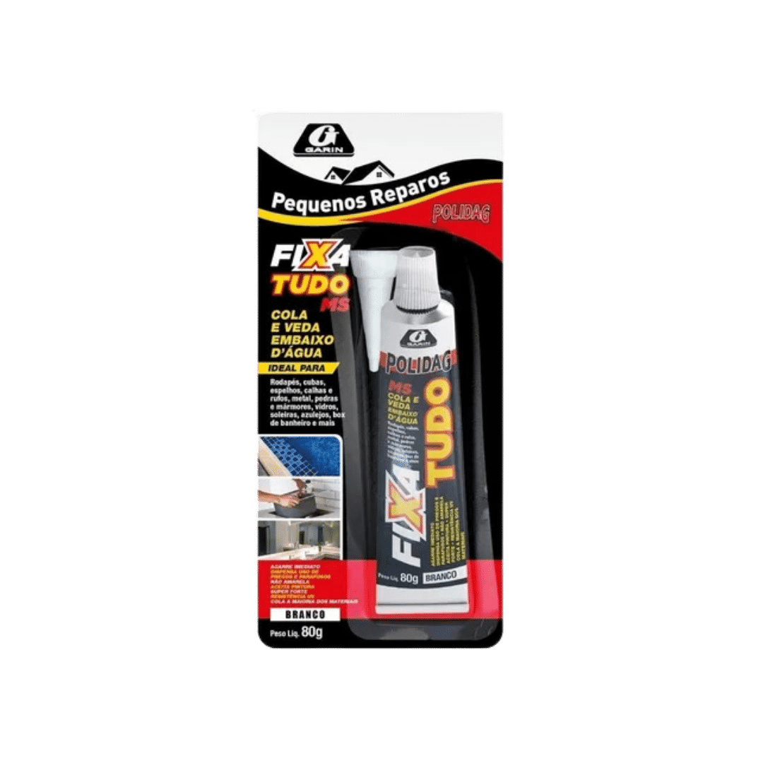 Kit Dobradiça ( Par ) BWC10 / BWC11 + Cola Fixa Tudo 80g - BURDOG
