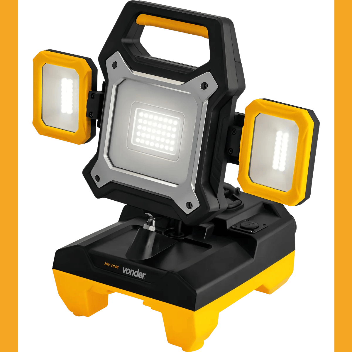 Refletor de Led bateria intercambiável de 18V S/bateria e S/carregador IRV1848 - Vonder