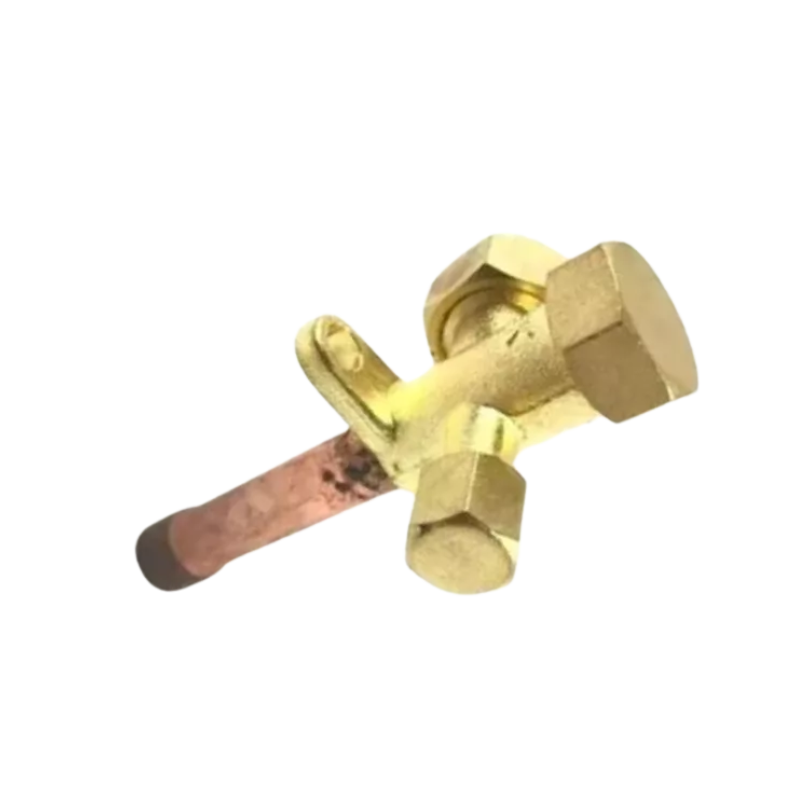 Válvula Serviço 3/4 Ar Split C/Acesso 1/4Sae tipo Schrader para Carga Gás