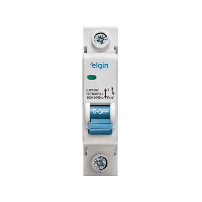 Mini Disjuntor Unipolar 10A - Elgin