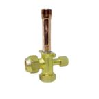 Válvula Serviço 3/4 Ar Split C/Acesso 1/4Sae tipo Schrader para Carga Gás