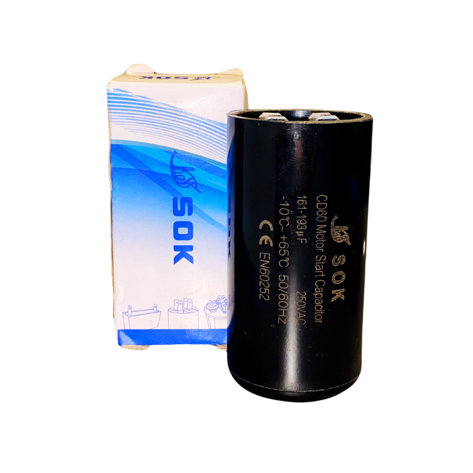 Capacitor Partida 161-193uf 250V - SOK
