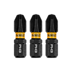 Kit 3 Bits Phillips Ph3 X25mm Flextorq Dewalt