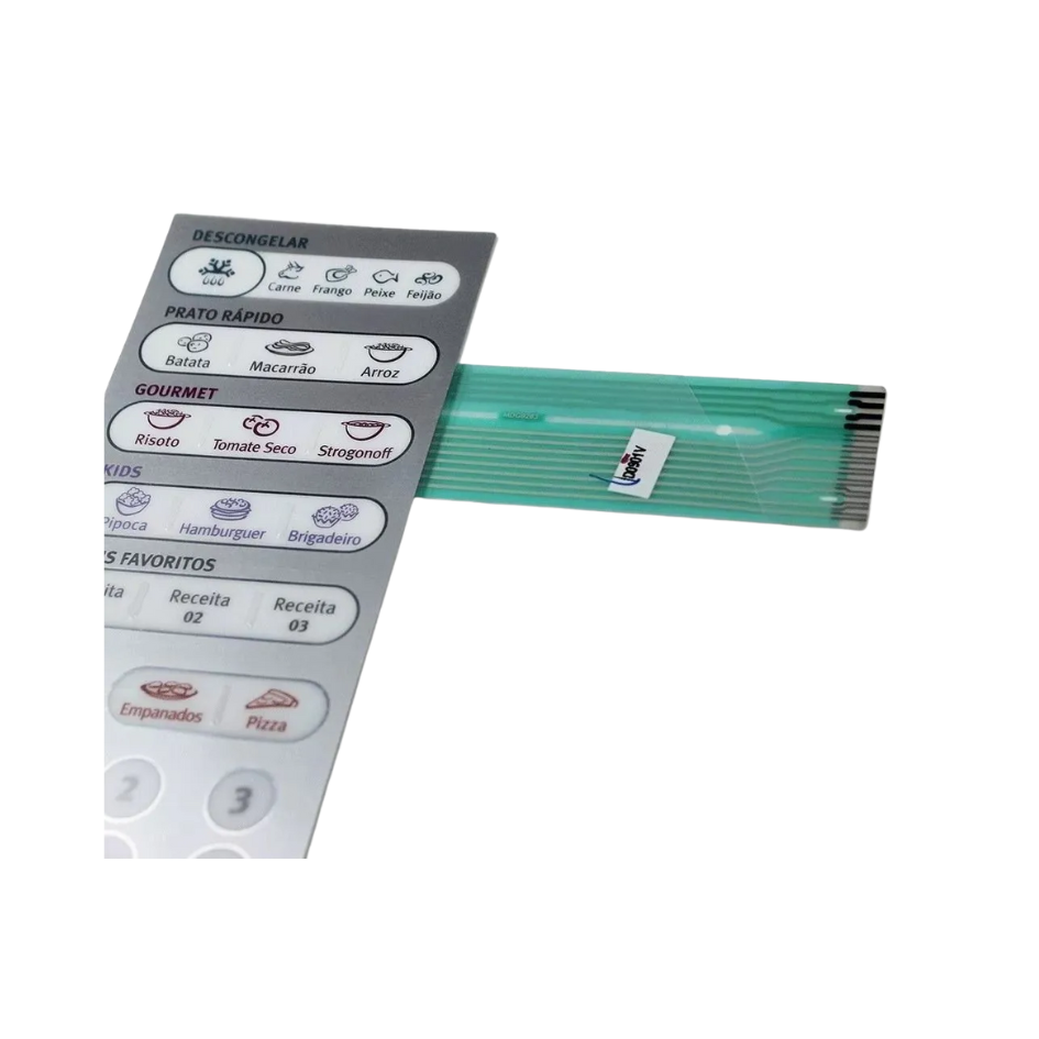Membrana Painel Teclado Microondas Meg41 - Electrolux
