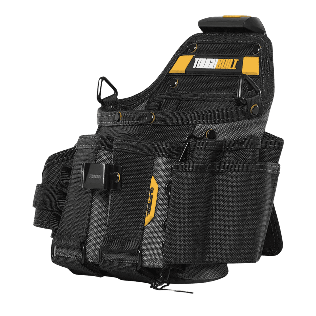 Bolsa Coldre c/ Alça p/ Mestre Eletricista Ferramentas com Cliptech - Toughbuilt
