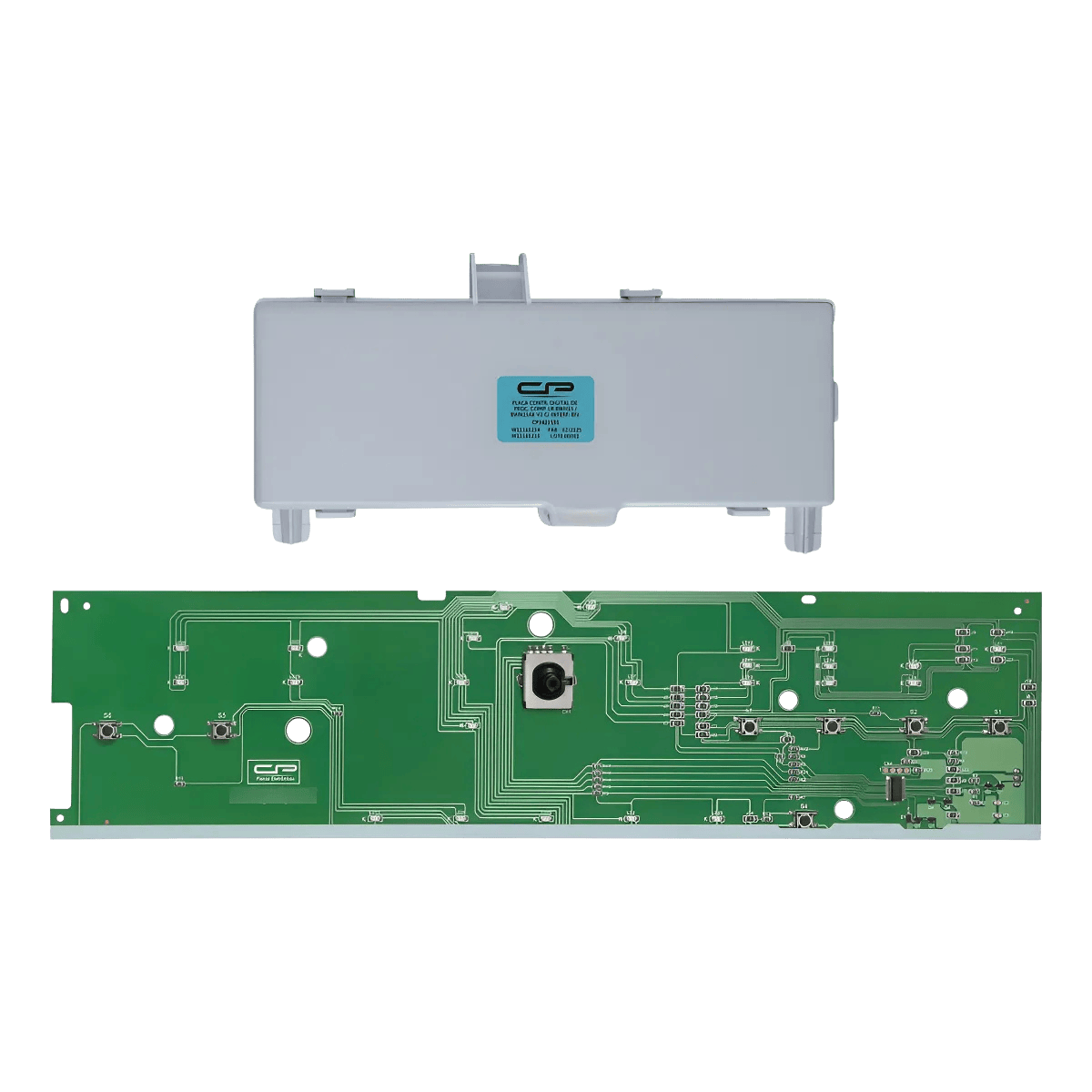 Placa controladora digital de processo compatível lavadora BWH15 e BWN15 Versão 2 com potência bivolt - CP