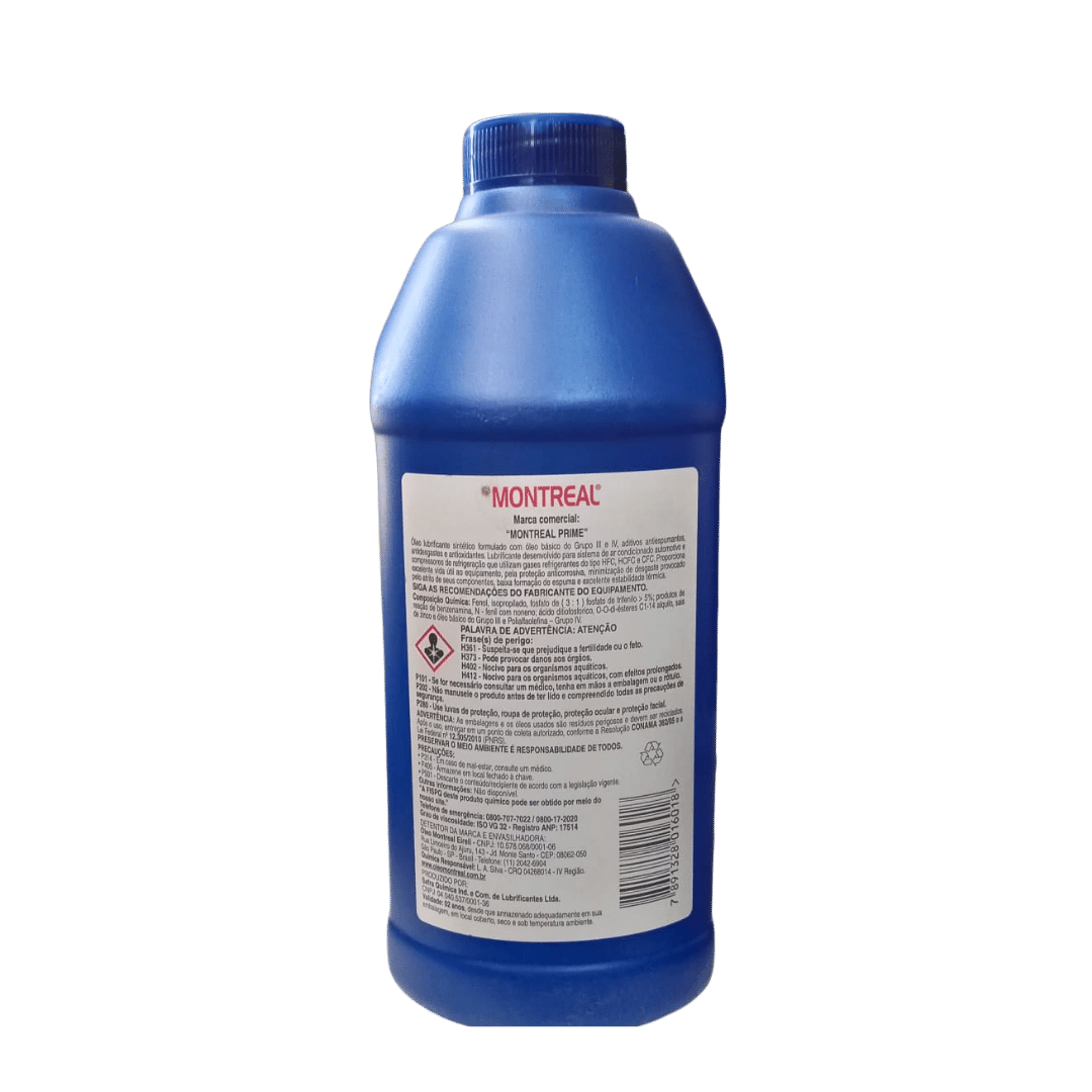 Oleo Montreal Prime Iso Vg 32 1lt R134 Automotivo
