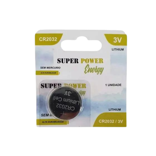 Bateria Lítio 3v Super Power Energy