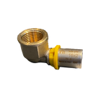 Cotovelo Fêmea p/ Gás 1/2 x 16mm Prensar (Multicamada) - EMMETI