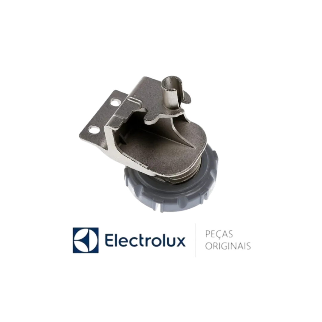 Pe / Dobradiça Inferior Direita ( Completo ) Geladeira Camile - Electrolux Original