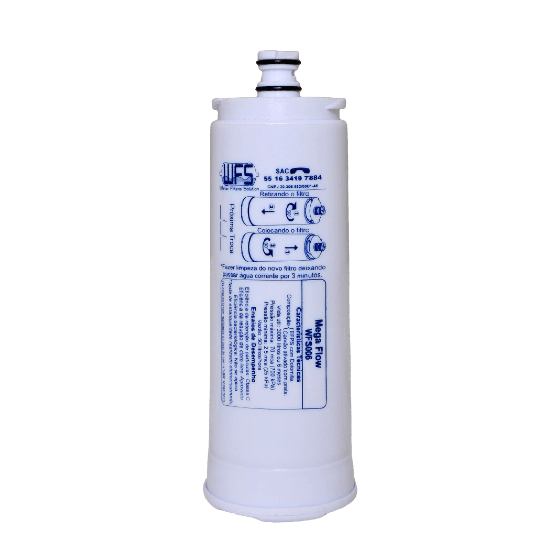 Refil Mega Flow p/ Purificadores IBBL FR600 MODELO bico redondo ( antigo) - WFS