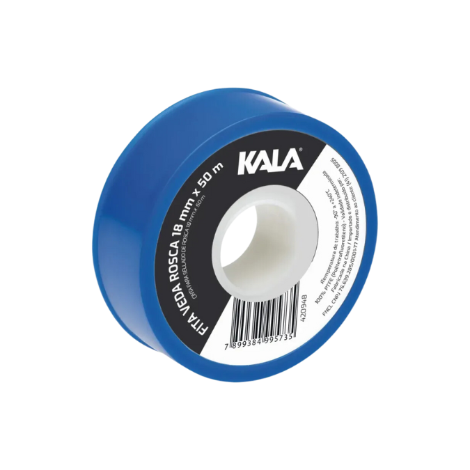 Fita Veda Rosca 18mmX10m - Kala