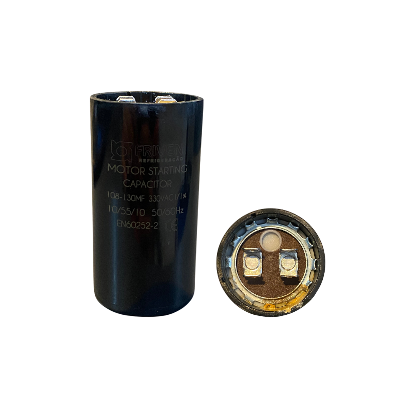 Capacitor De Partida 108 - 130UF 330VAC - Tipi
