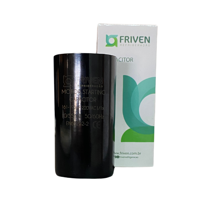 Capacitor Partida 161-193Uf 220v - Friven