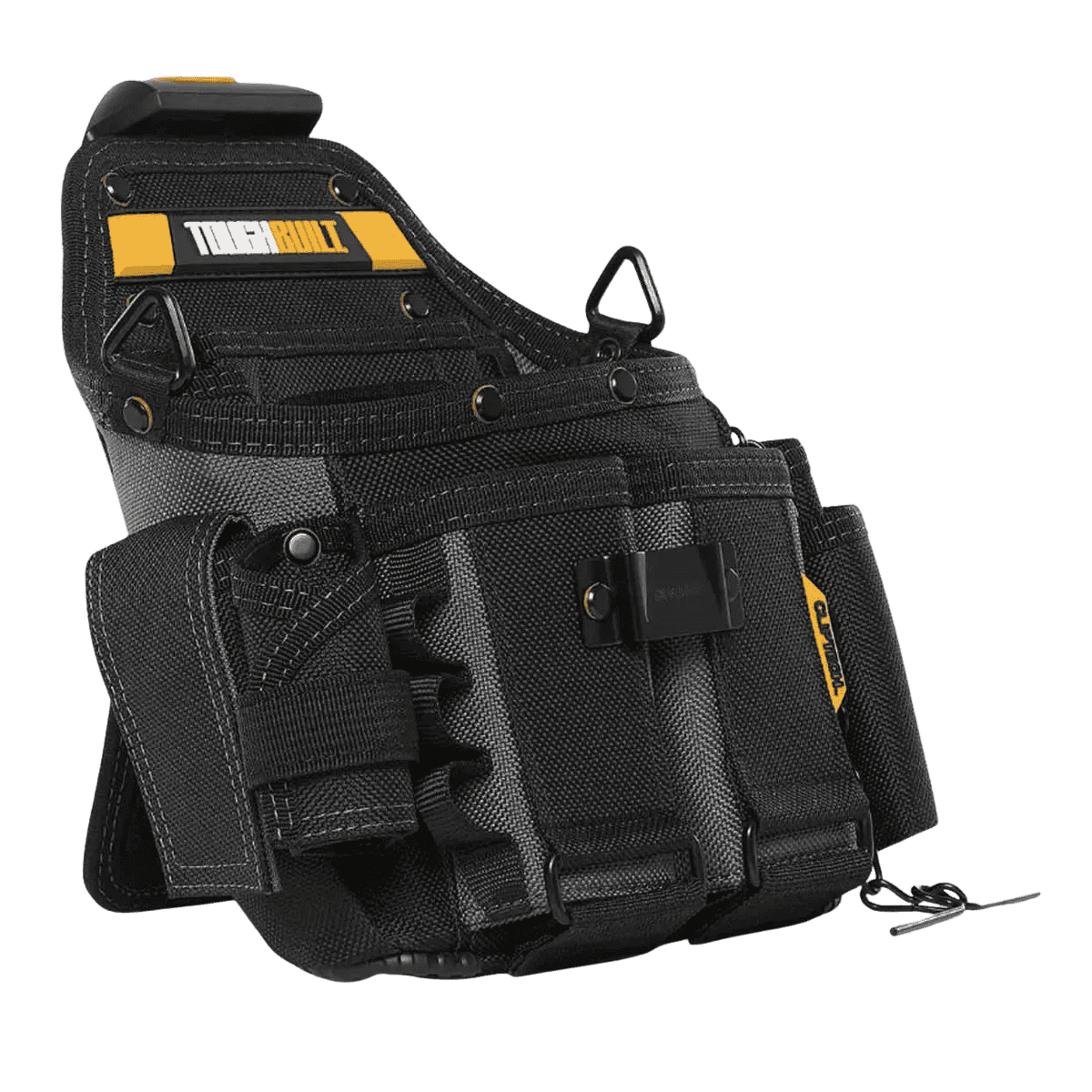 Bolsa Coldre c/ Alça p/ Mestre Eletricista Ferramentas com Cliptech - Toughbuilt