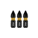 Ponta Phillips #1 Flextorq 1 3 Peças -  Dewalt