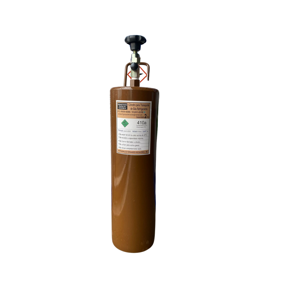 Cilindro P/ Transportar R410A SEG/MAN 2KG