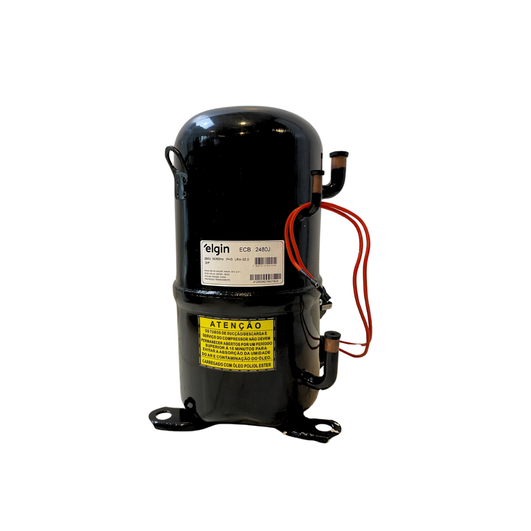 Compressor 2 HP 380V / R404A / 3F Trifásico ( ECB2480J ) - Elgin