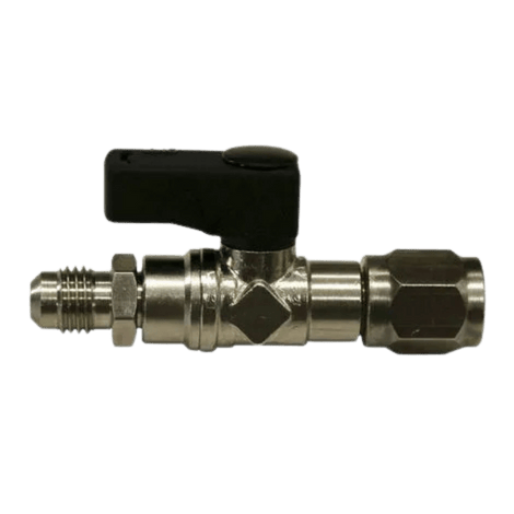 Válvula Registro Esfera ( GBC )  R1234Y 1/2F Left X 1/4m  SAE - MA19 - GTS Milano