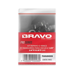 Kit Reparo Orin-g P/Mangueira de Vácuo 3/8 (3/8x1/4)  3/pares  Pro Series - Bravo