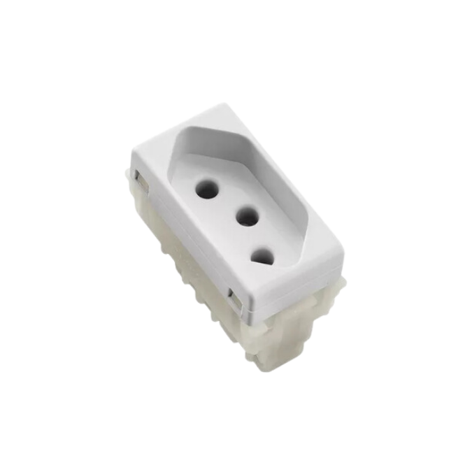 Modulo / Tomada ( 3P 10A Branco ) ( 57115030 ) - Tramontina