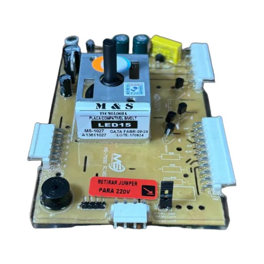 Placa Compatível Lavadora Electrolux Led15 15kg (A13611027)