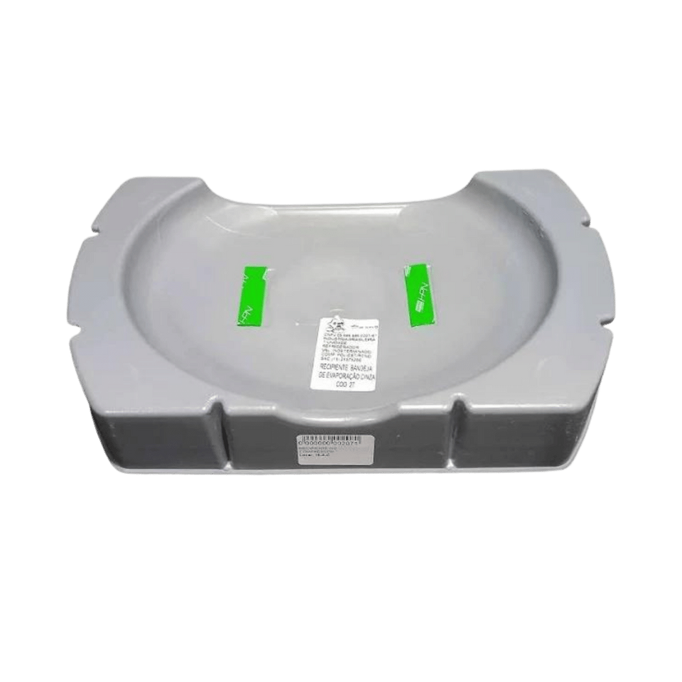 Recipiente Bandeja de Evaporacao Electrolux / Brastemp / Consul Cinza Burdog