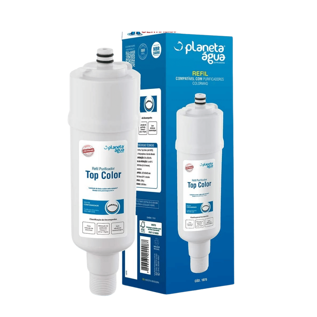 Refil TopColor Colormaq V1 - Planeta Agua