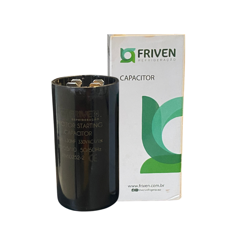 Capacitor De Partida 108 - 130UF 330VAC - Tipi