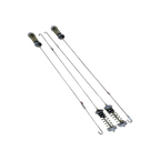 Conjunto Vara Suspensão Para Máquina de Lavar 8 á 11kg 4 Unidades Original - Brastemp / Consul