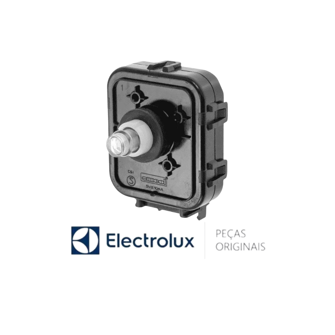 Chave Seletora CSI Lavadora LTR10 / LTS12 ( A07652301 ) - Electrolux Original
