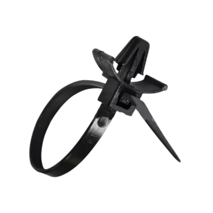 Abracadeira Nylon Com Presilha Clip6 (Mangueira de Lavadora)