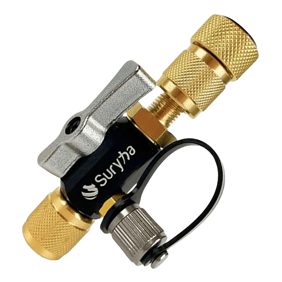 Válvula Otimizadora com Removedor de Núcleo 1/4" - Suryha
